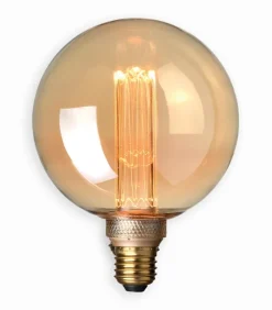 Ampoules Led|Cocktail Scandinave Ampoule ronde ambrée LED