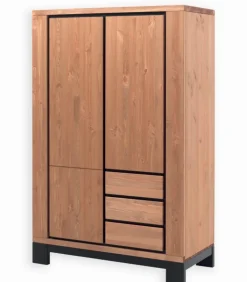 Armoires|Cocktail Scandinave Armoire pin massif huilé FOX