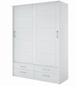 Armoires|Cocktail Scandinave Armoire pin 2 portes coulissantes VALBERG