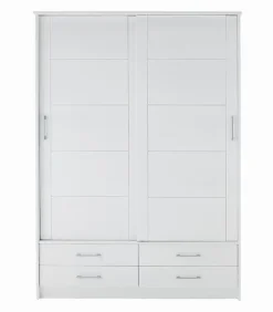 Armoires|Cocktail Scandinave Armoire pin 2 portes coulissantes VALBERG