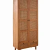 Découvrez Nos Meubles En Teck|Armoires|Cocktail Scandinave Armoire teck massif CARAWA 2 portes 2 tiroirs
