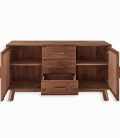 Bahuts & Vaisseliers|Cocktail Scandinave Bahut BIWA 2 portes 3 tiroirs