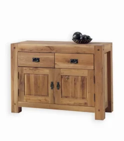 Bahuts & Vaisseliers|Cocktail Scandinave Bahut chêne huilé L 120 cm NORWAY