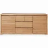 Bahuts & Vaisseliers|Cocktail Scandinave Bahut frêne massif L 210 cm HARTFORD