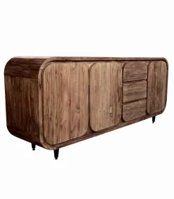 Découvrez Nos Meubles En Teck|Bahuts & Vaisseliers|Cocktail Scandinave Bahut teck recyclé BORNEO L 200 cm