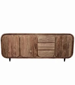 Découvrez Nos Meubles En Teck|Bahuts & Vaisseliers|Cocktail Scandinave Bahut teck recyclé BORNEO L 200 cm