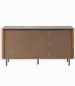 Découvrez Nos Meubles En Teck|Bahuts & Vaisseliers|Cocktail Scandinave Bahut teck recyclé NEVADA 3 portes