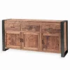 Découvrez Nos Meubles En Teck|Bahuts & Vaisseliers|Cocktail Scandinave Bahut teck recyclé 3 portes VANCOUVER