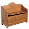 Poufs, Tabourets & Bancs|Poufs, Tabourets & Bancs|Cocktail Scandinave Banc coffre pin massif ciré FARMER