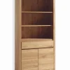 Etagères & Bibliothèques|Cocktail Scandinave Bibliothèque frêne massif HARTFORD