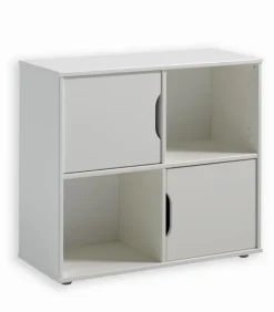 Commodes|Cocktail Scandinave Bloc de rangement blanc GENIUS