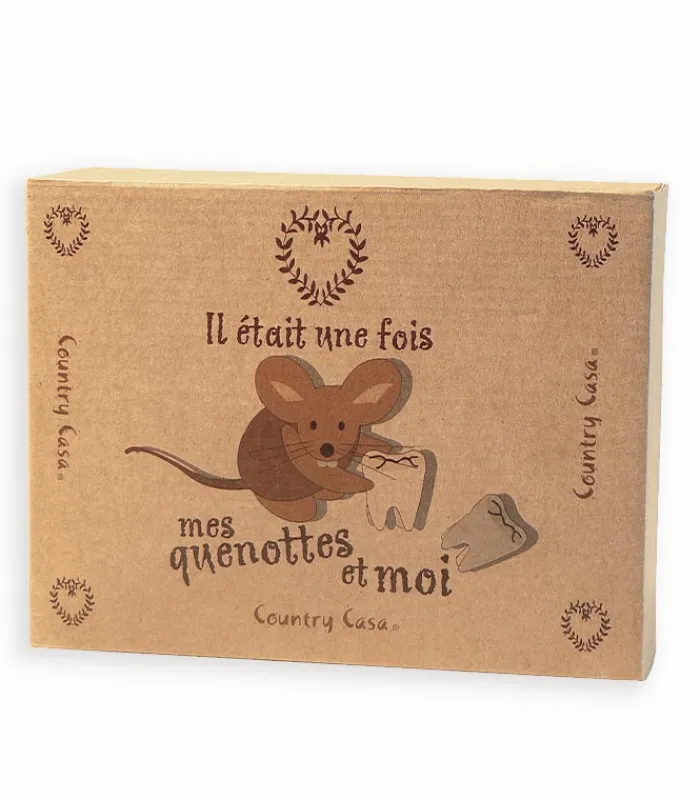 Enfants|Cocktail Scandinave Boîte à dents & à empreinte MES QUENOTTES