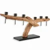 Découvrez Nos Meubles En Teck|Cocktail Scandinave Bougeoir exotique teck KAWALI