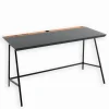 Bureaux|Cocktail Scandinave Bureau bois de bateau & métal FOCUS