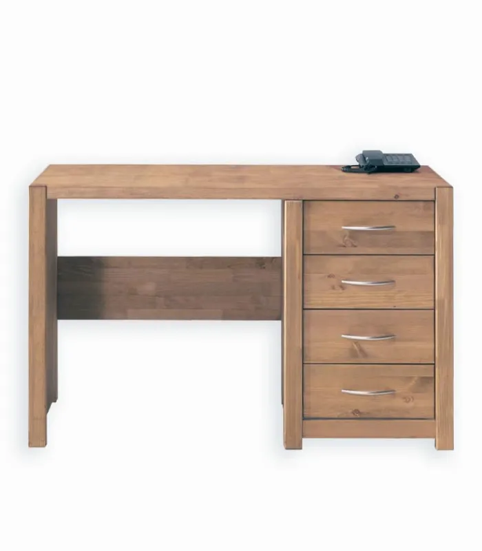 Bureaux|Cocktail Scandinave Bureau pin massif huilé FJORD