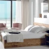 Lits|Cocktail Scandinave Cadre de lit LUNDBY en frêne
