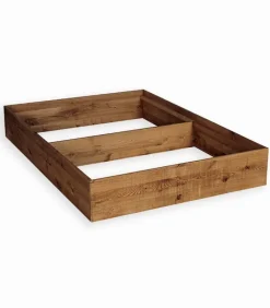 Lits|Cocktail Scandinave Cadre de lit LUNDBY pin recyclé