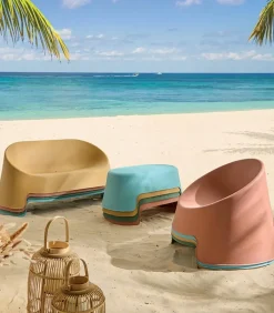 Fauteuils & Chaises De Jardin|Cocktail Scandinave Canapé de jardin empilable PERRY