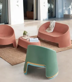 Fauteuils & Chaises De Jardin|Cocktail Scandinave Canapé de jardin empilable PERRY