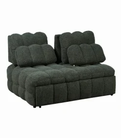 Canapés|Cocktail Scandinave Canapé lit NAXOS couchage 130 x 190 cm