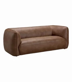 Canapés|Cocktail Scandinave Canapé WALNEY cognac L 210 cm