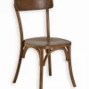 Chaises|Chaises|Cocktail Scandinave Chaise bistrot orme massif OWEN