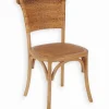 Chaises|Chaises|Cocktail Scandinave Chaise bistrot orme & rotin HEPBURN