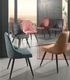 Chaises|Chaises|Cocktail Scandinave Chaise BIXBY
