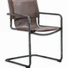Chaises|Chaises|Cocktail Scandinave Chaise cuir RICHILL