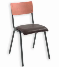 Chaises|Chaises|Cocktail Scandinave Chaise d’écolier KOULU noir