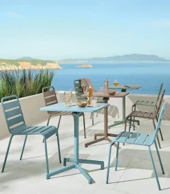 Fauteuils & Chaises De Jardin|Cocktail Scandinave Chaise de jardin empilable HURON