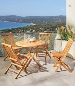 Découvrez Nos Meubles En Teck|Fauteuils & Chaises De Jardin|Cocktail Scandinave Chaise de jardin teck pliante PATIO