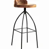 Découvrez Nos Meubles En Teck|Chaises De Bar|Cocktail Scandinave Chaise haute métal et teck SENJA