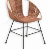 Chaises|Chaises|Cocktail Scandinave Chaise rotin CINTA