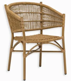 Fauteuils & Chaises De Jardin|Chaises|Cocktail Scandinave Chaise rotin empilable SINGAPOUR