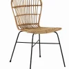 Chaises|Chaises|Cocktail Scandinave Chaise rotin HORNY