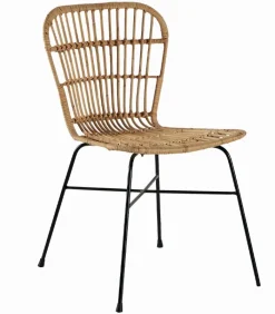 Chaises|Chaises|Cocktail Scandinave Chaise rotin HORNY