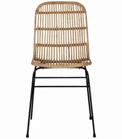 Chaises|Chaises|Cocktail Scandinave Chaise rotin MOARA