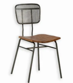 Découvrez Nos Meubles En Teck|Chaises|Cocktail Scandinave Chaise teck & métal GADO