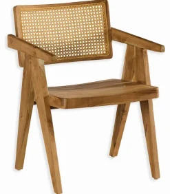 Découvrez Nos Meubles En Teck|Chaises|Cocktail Scandinave Chaise teck & rotin VENTA