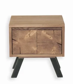 Chevets|Cocktail Scandinave Chevet frêne massif brossé OREGON