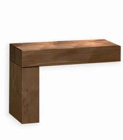 Chevets|Cocktail Scandinave Chevet pin massif brossé ciré NORDLAND