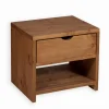 Chevets|Cocktail Scandinave Chevet pin massif ciré JESSY