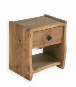 Chevets|Cocktail Scandinave Chevet pin massif ciré TOUNDRA