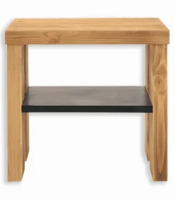 Chevets|Cocktail Scandinave Chevet pin massif PETRA
