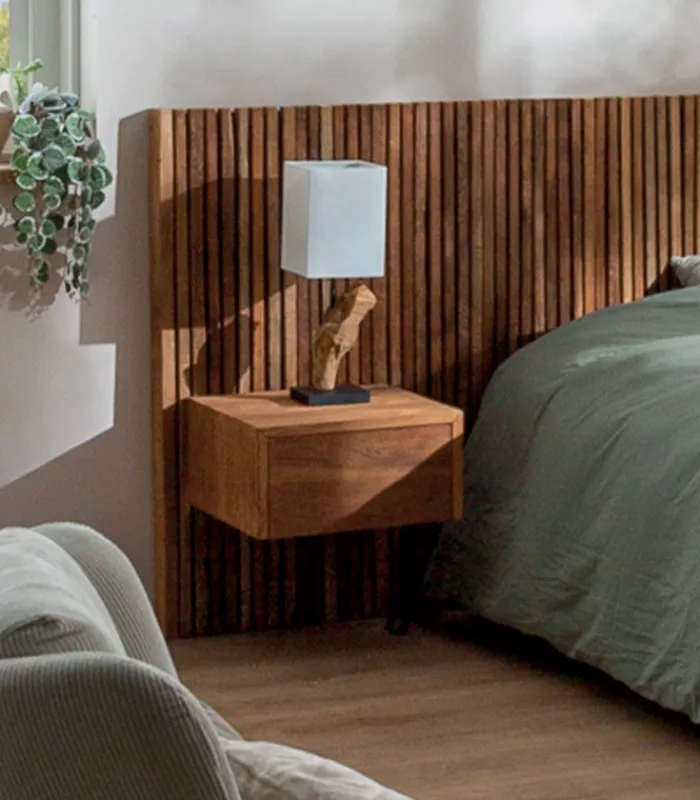 Découvrez Nos Meubles En Teck|Chevets|Cocktail Scandinave Chevet teck recyclé SWIFT