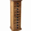 Commodes|Cocktail Scandinave Chiffonnier teck KLAT 10 tiroirs