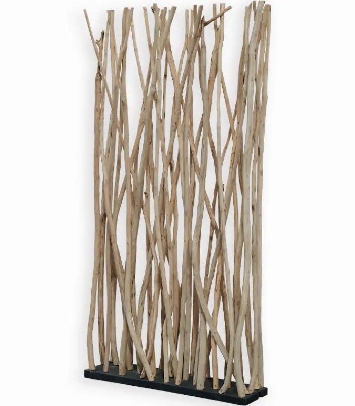 Découvrez Nos Meubles En Teck|Miroirs & Cloisons|Cocktail Scandinave Cloison branches de teck SULAN