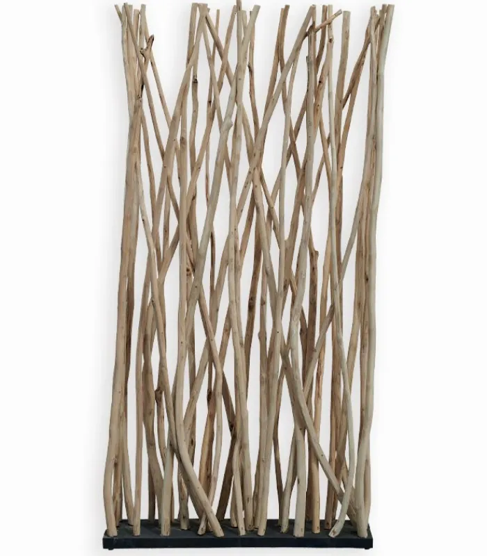 Découvrez Nos Meubles En Teck|Miroirs & Cloisons|Cocktail Scandinave Cloison branches de teck SULAN