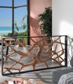 Découvrez Nos Meubles En Teck|Miroirs & Cloisons|Cocktail Scandinave Cloison décorative JAVA